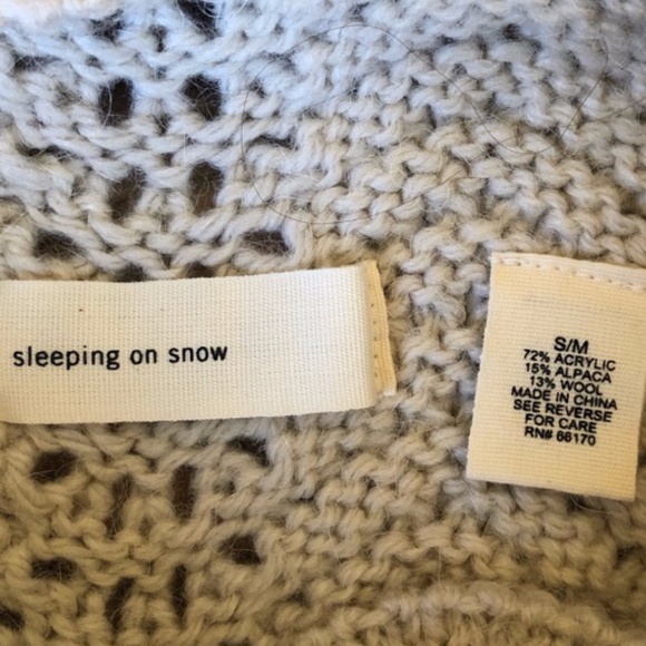 Sleeping on Snow Angular Momentum Sweater S/M - Picture 5 of 7